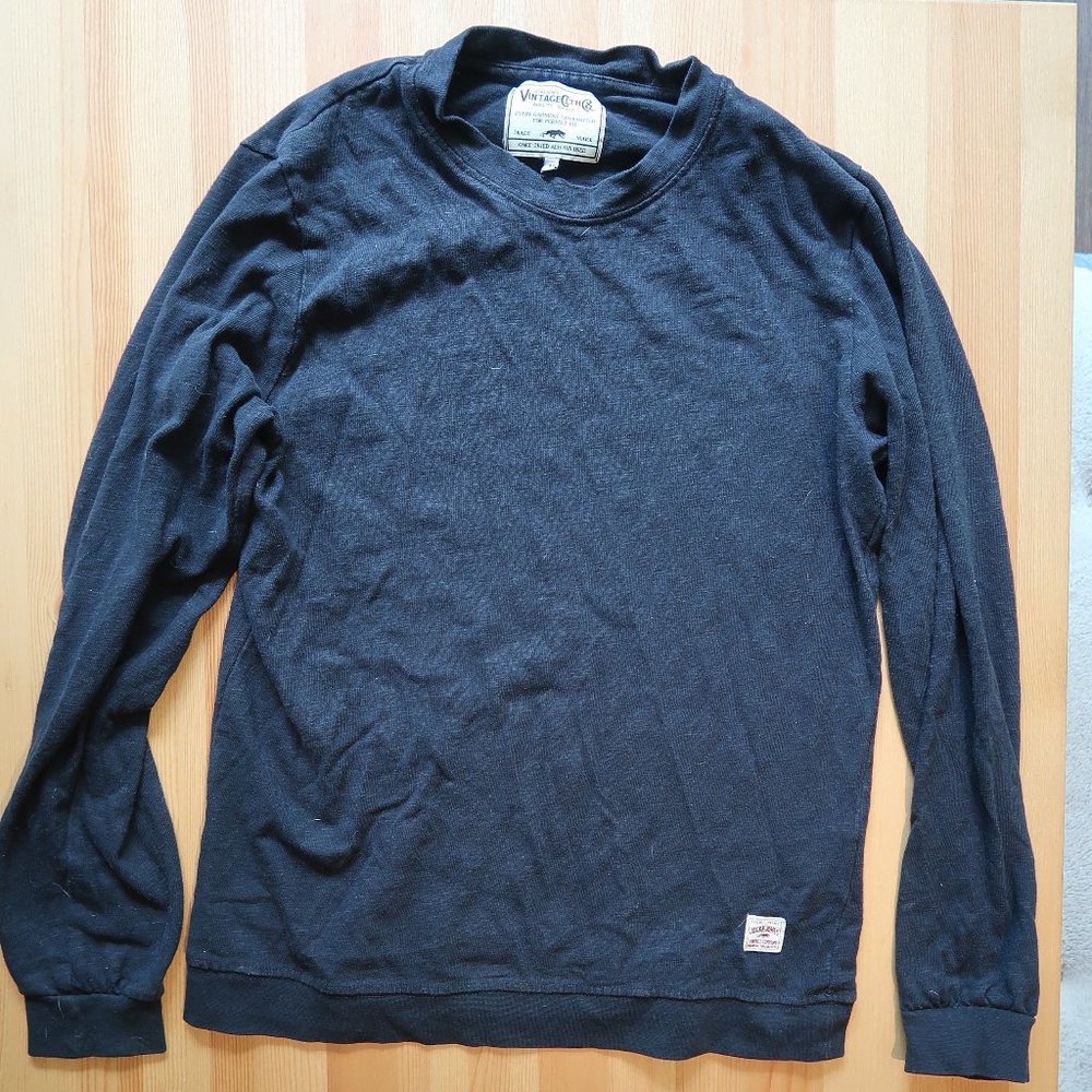 Black Crew Neck Sweater